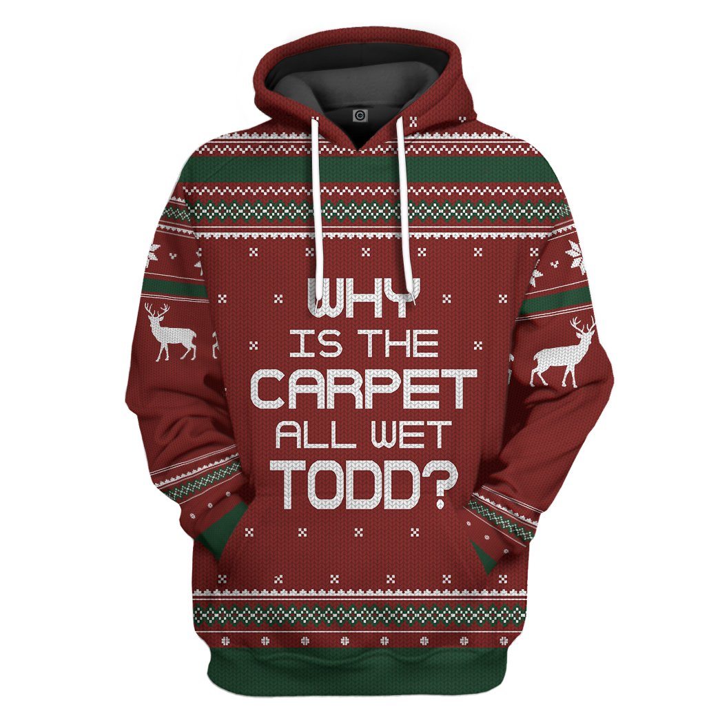 Klothek 3D Why Is The Carpet All Wet Todd National Lampoon Christma | Price in USA, Best Quality