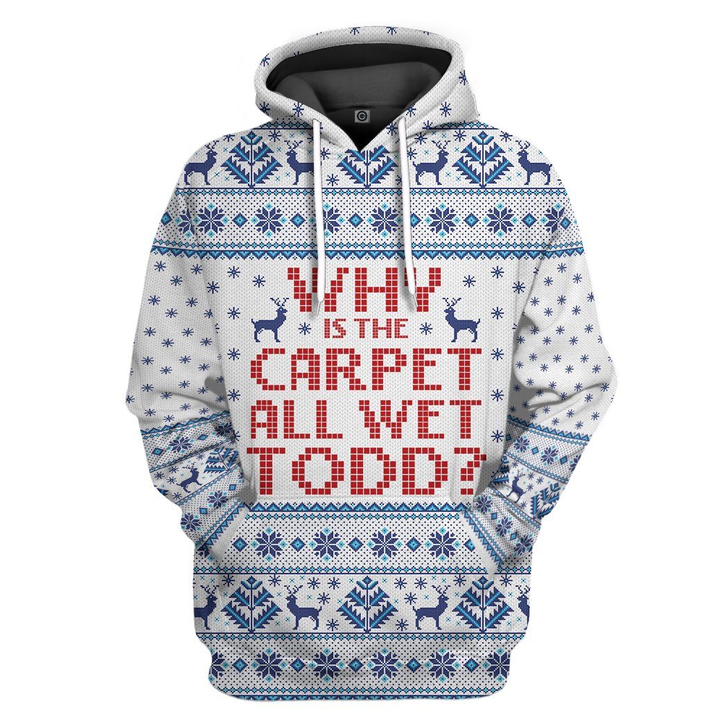 Klothek 3D Why Is The Carpet All Wet Todd National Lampoons Christm | Price in USA, Best Quality