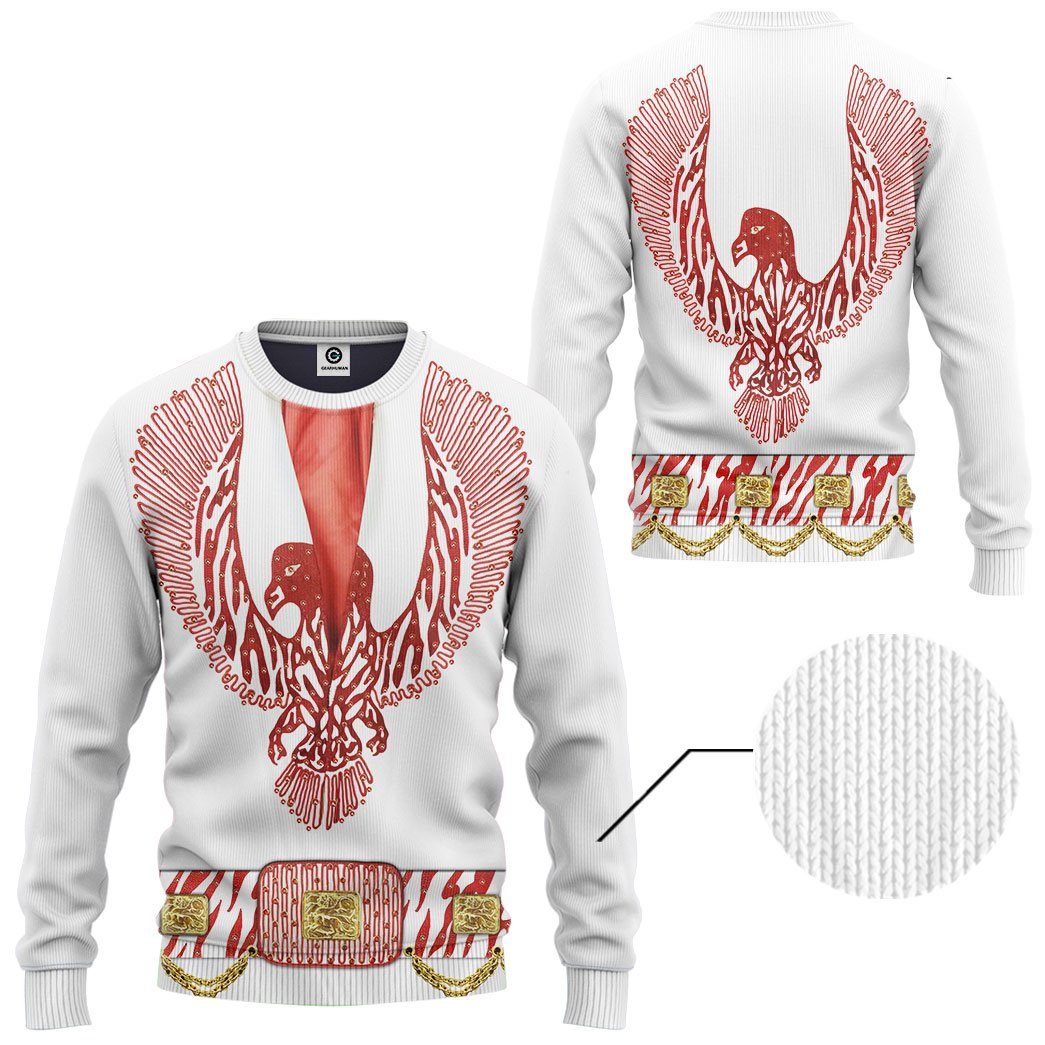 Klothek 3D ELV PRL Red Phoenix Jumpsuit Custom Tshirt Hoodie Appare | Price in USA, Best Quality