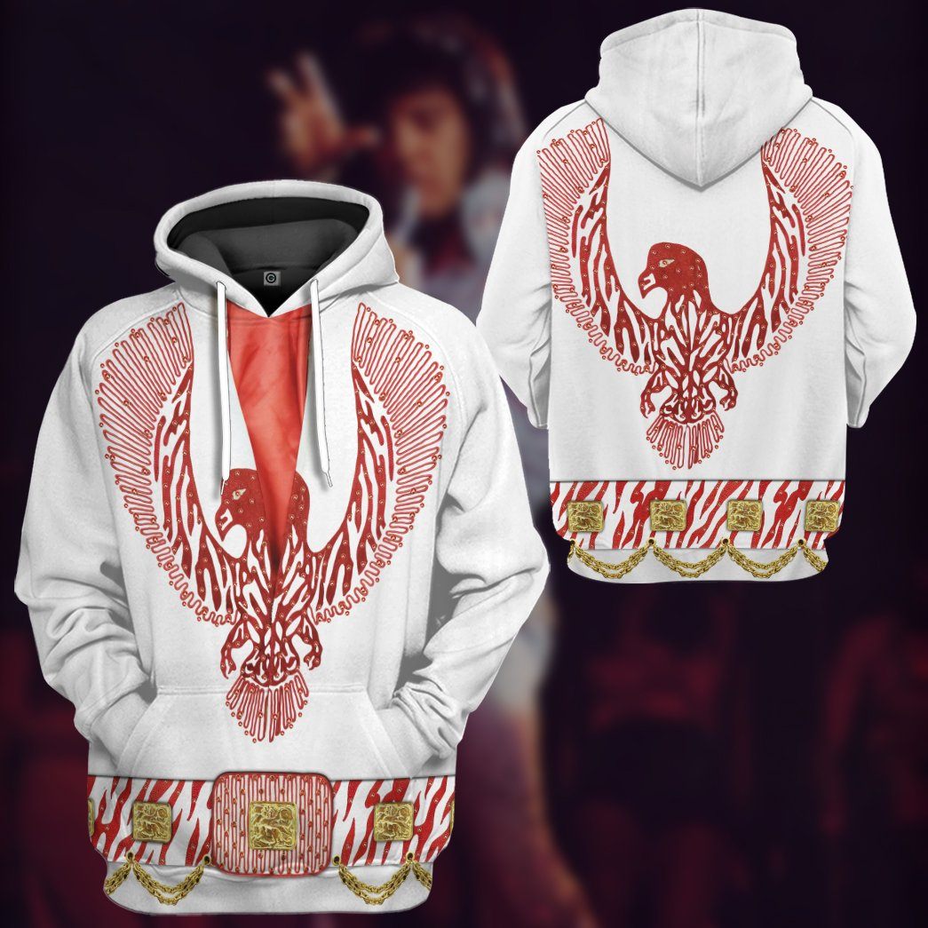 Klothek 3D ELV PRL Red Phoenix Jumpsuit Custom Tshirt Hoodie Appare | Price in USA, Best Quality