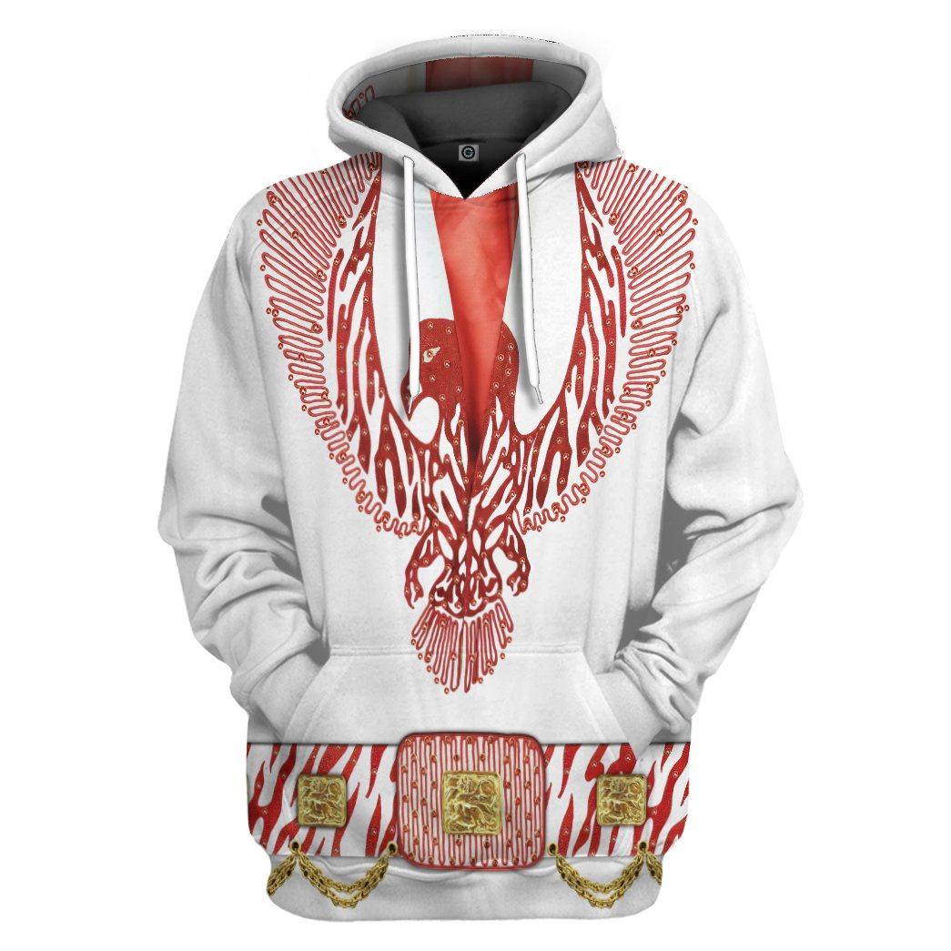 Klothek 3D ELV PRL Red Phoenix Jumpsuit Custom Tshirt Hoodie Appare | Price in USA, Best Quality