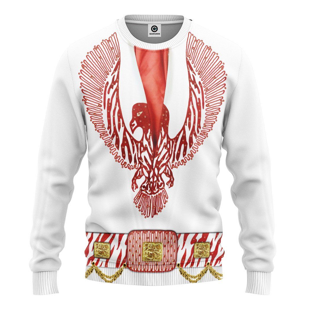 Klothek 3D ELV PRL Red Phoenix Jumpsuit Custom Tshirt Hoodie Appare | Price in USA, Best Quality