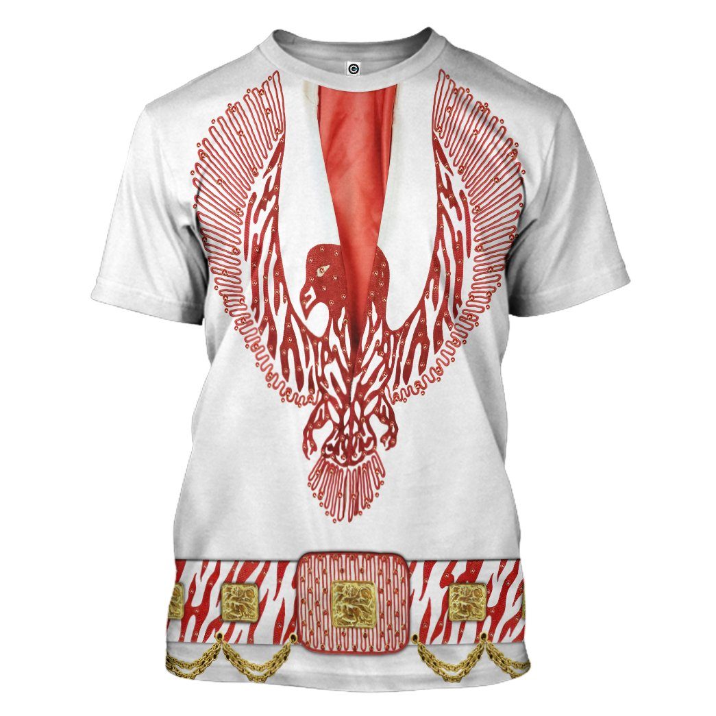 Klothek 3D ELV PRL Red Phoenix Jumpsuit Custom Tshirt Hoodie Appare | Price in USA, Best Quality