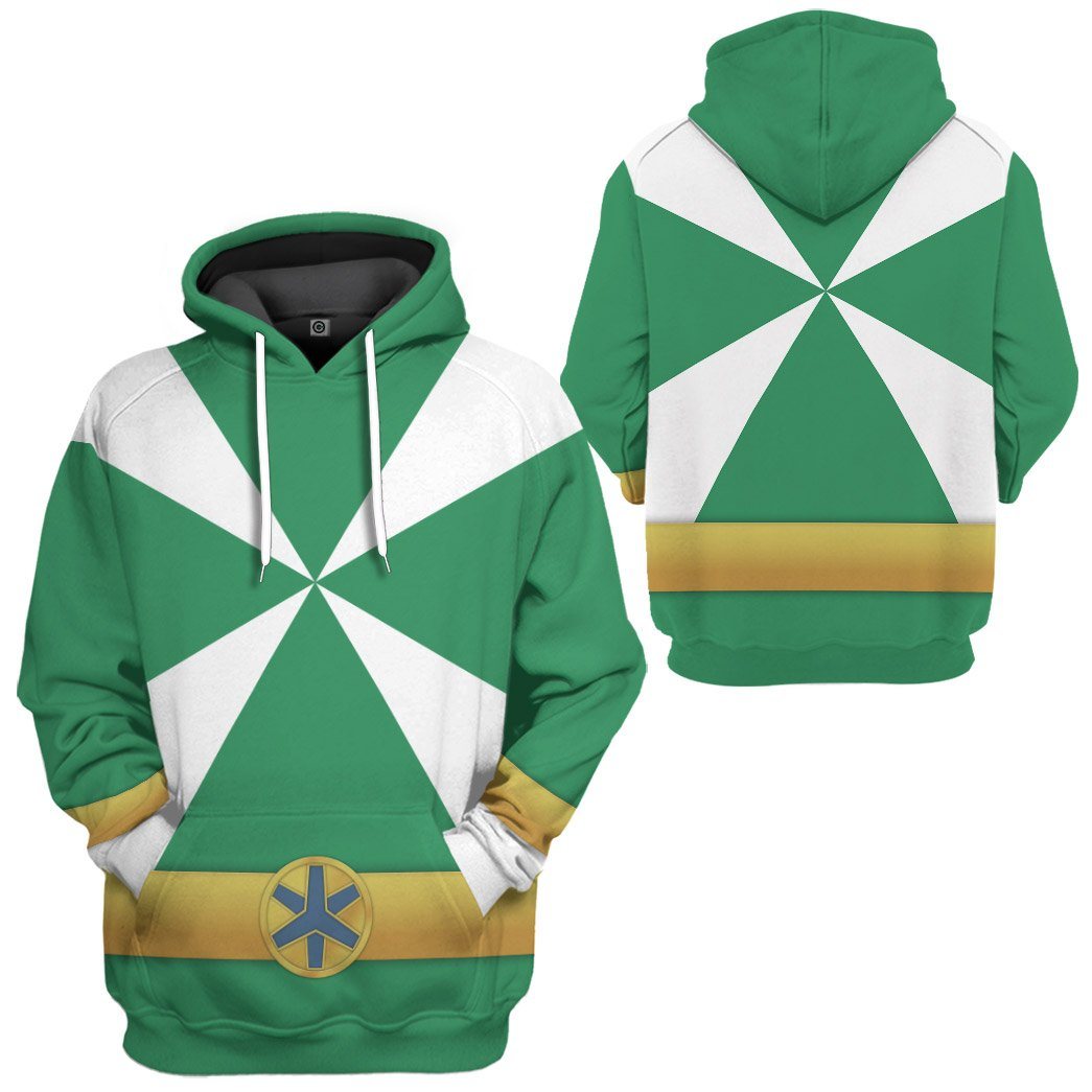 Klothek 3D Power Rangers Lightspeed Rescue Green Ranger Custom Tshi | Price in USA, Best Quality