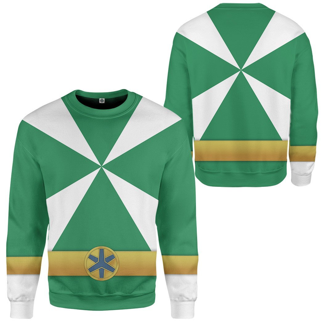 Klothek 3D Power Rangers Lightspeed Rescue Green Ranger Custom Tshi | Price in USA, Best Quality