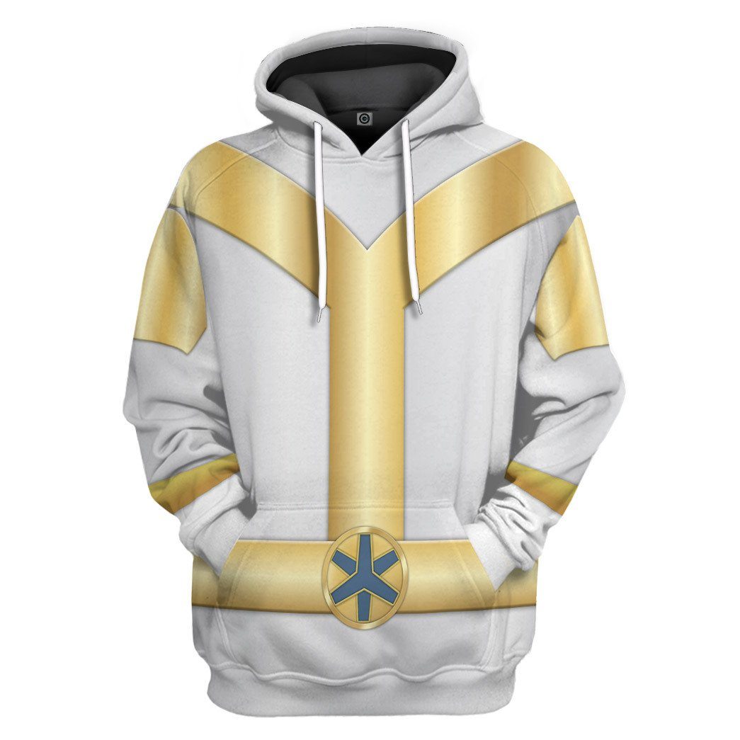 Klothek 3D Power Rangers Lightspeed Rescue Titanium Ranger Custom T | Price in USA, Best Quality