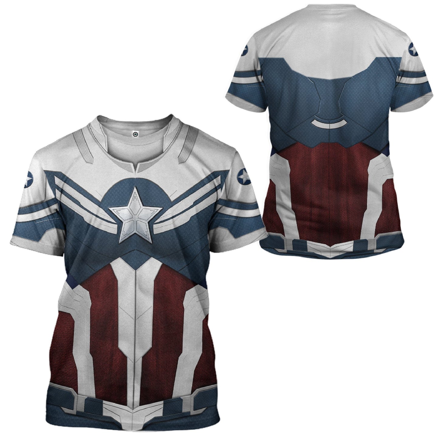 Klothek 3D Sam Wilson Captain America Custom Tshirt Hoodie Apparel | Price in USA, Best Quality