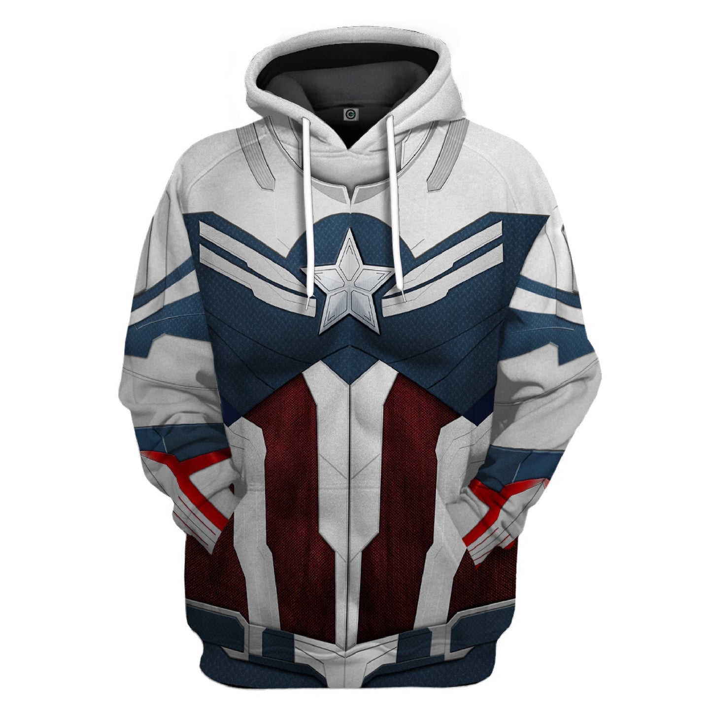 Klothek 3D Sam Wilson Captain America Custom Tshirt Hoodie Apparel | Price in USA, Best Quality