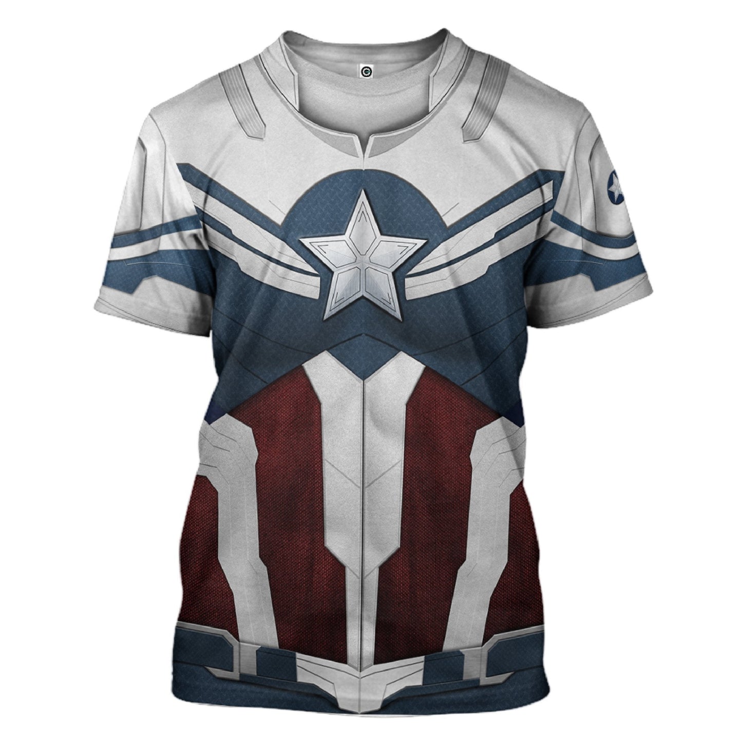 Klothek 3D Sam Wilson Captain America Custom Tshirt Hoodie Apparel | Price in USA, Best Quality