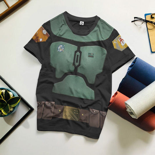 Klothek 3D S.W Boba Fett In The Black Mando Season 2 Tshirt Hoodie | Price in USA, Best Quality