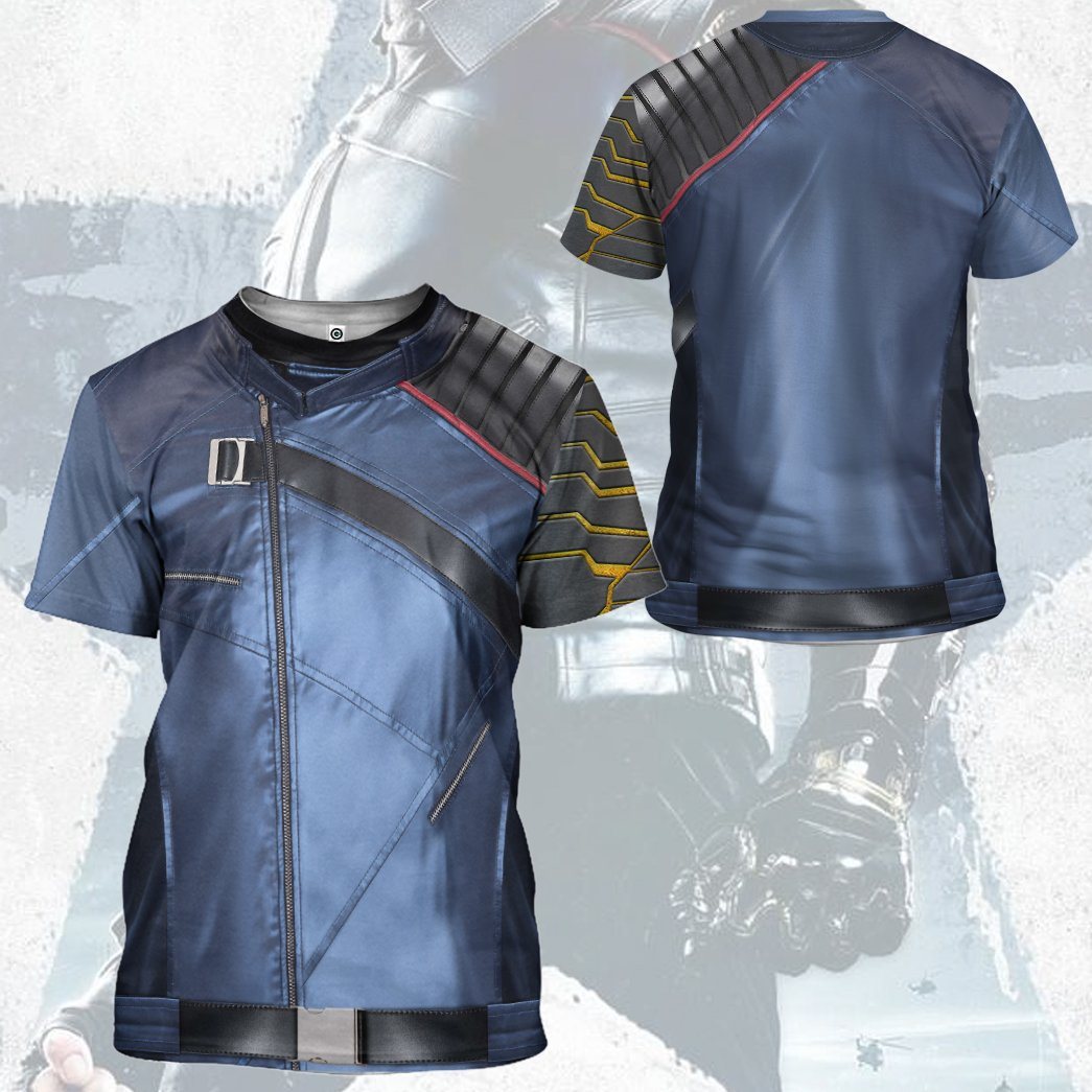 Klothek 3D The Falcon And The Winter Soldier Bucky Barnes Custom Ts | Price in USA, Best Quality