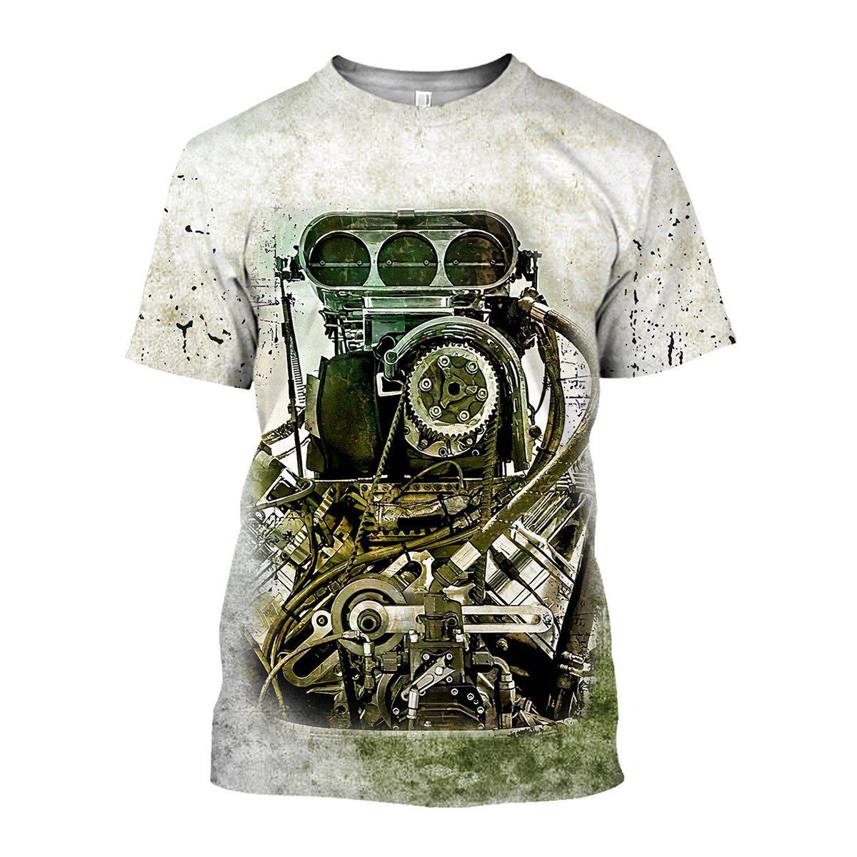 Klothek Drag Racing - 3D All Over Printed Shirt | Price in USA, Best Quality