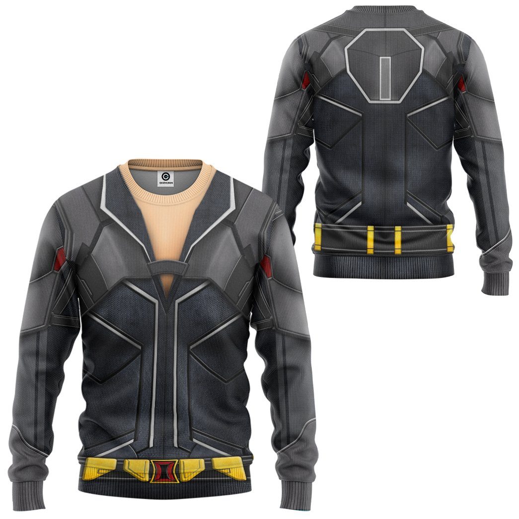 Klothek 3D Black Widow Costume Custom Tshirt Hoodie Apparel | Price in USA, Best Quality