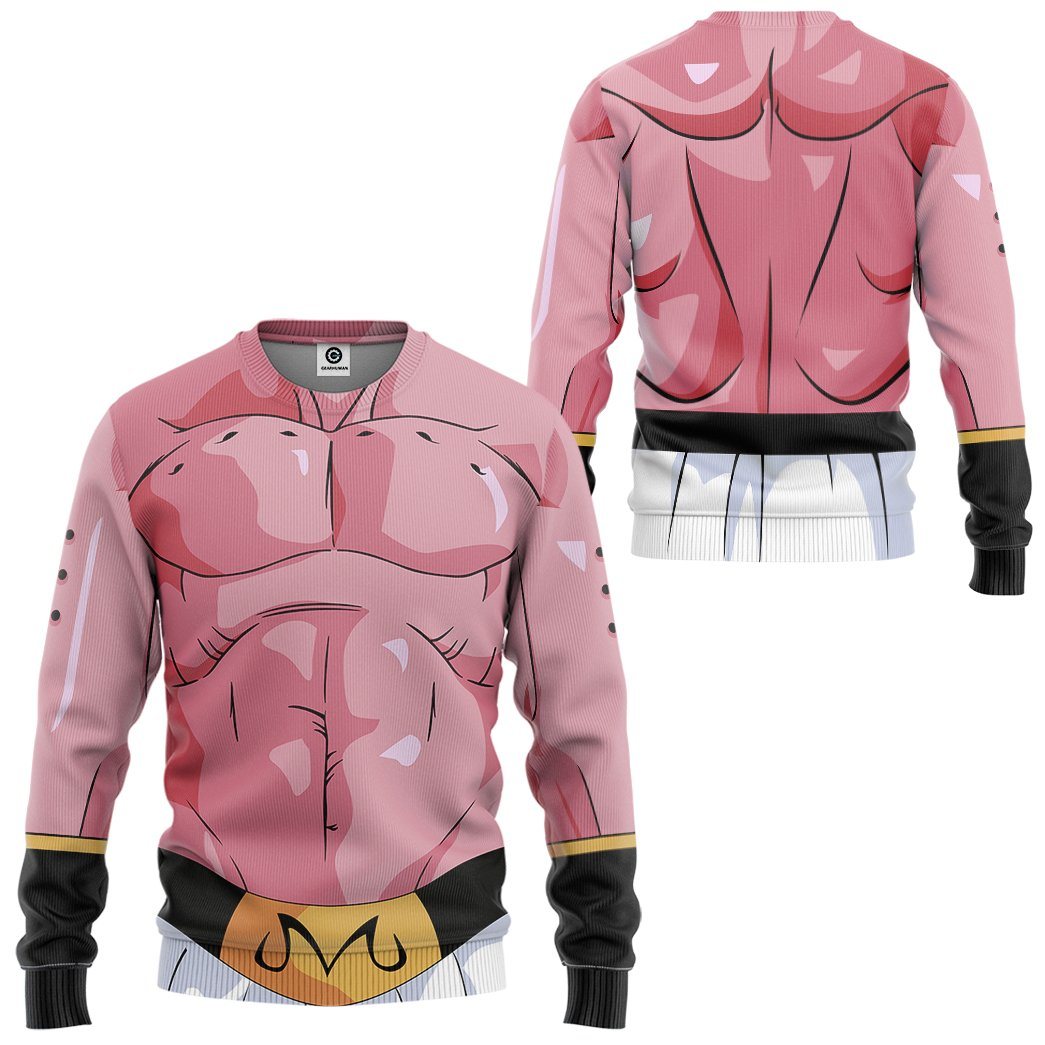 Klothek 3D Super Buu Majin Boo Dragon Ball Tshirt Hoodie Apparel | Price in USA, Best Quality