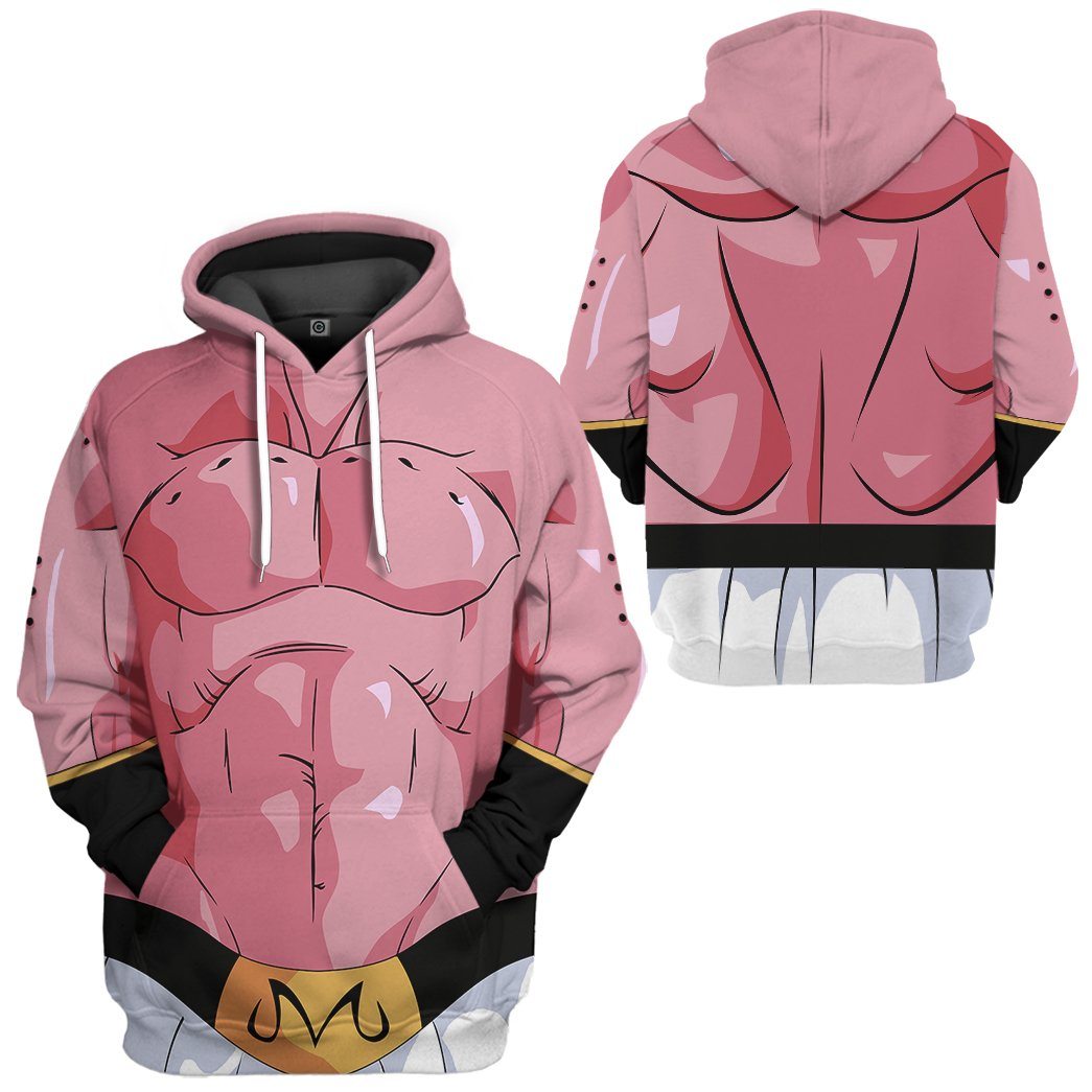 Klothek 3D Super Buu Majin Boo Dragon Ball Tshirt Hoodie Apparel | Price in USA, Best Quality