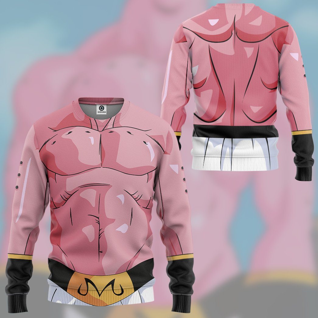 Klothek 3D Super Buu Majin Boo Dragon Ball Tshirt Hoodie Apparel | Price in USA, Best Quality