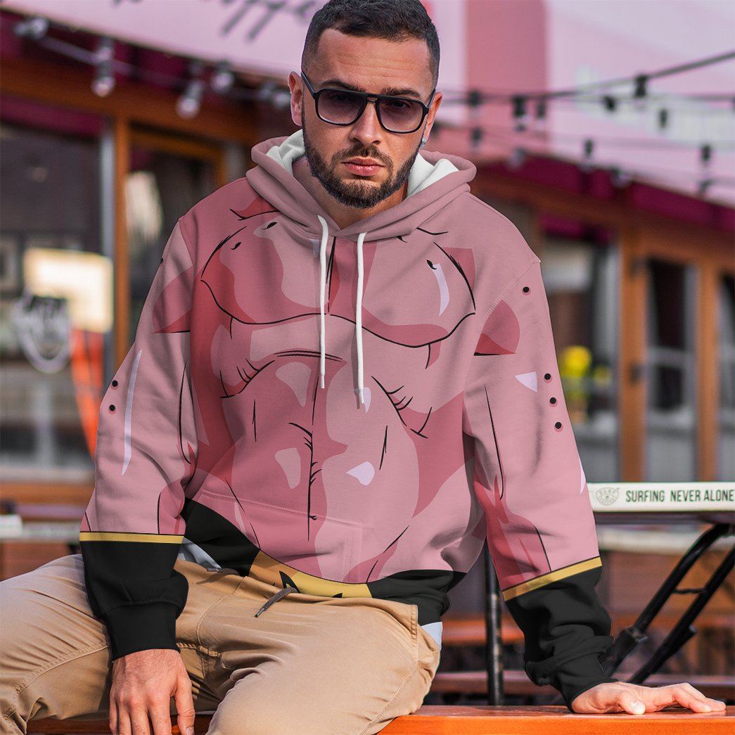 Klothek 3D Super Buu Majin Boo Dragon Ball Tshirt Hoodie Apparel | Price in USA, Best Quality