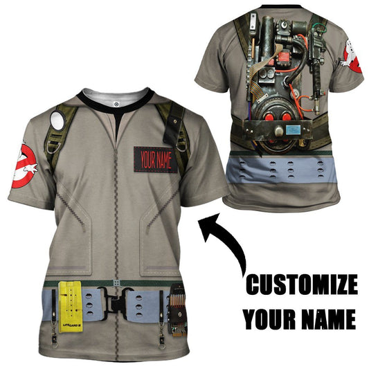 Klothek Ghostbusters 1984 Cosplay Custom Name Tshirt Hoodie Apparel | Price in USA, Best Quality