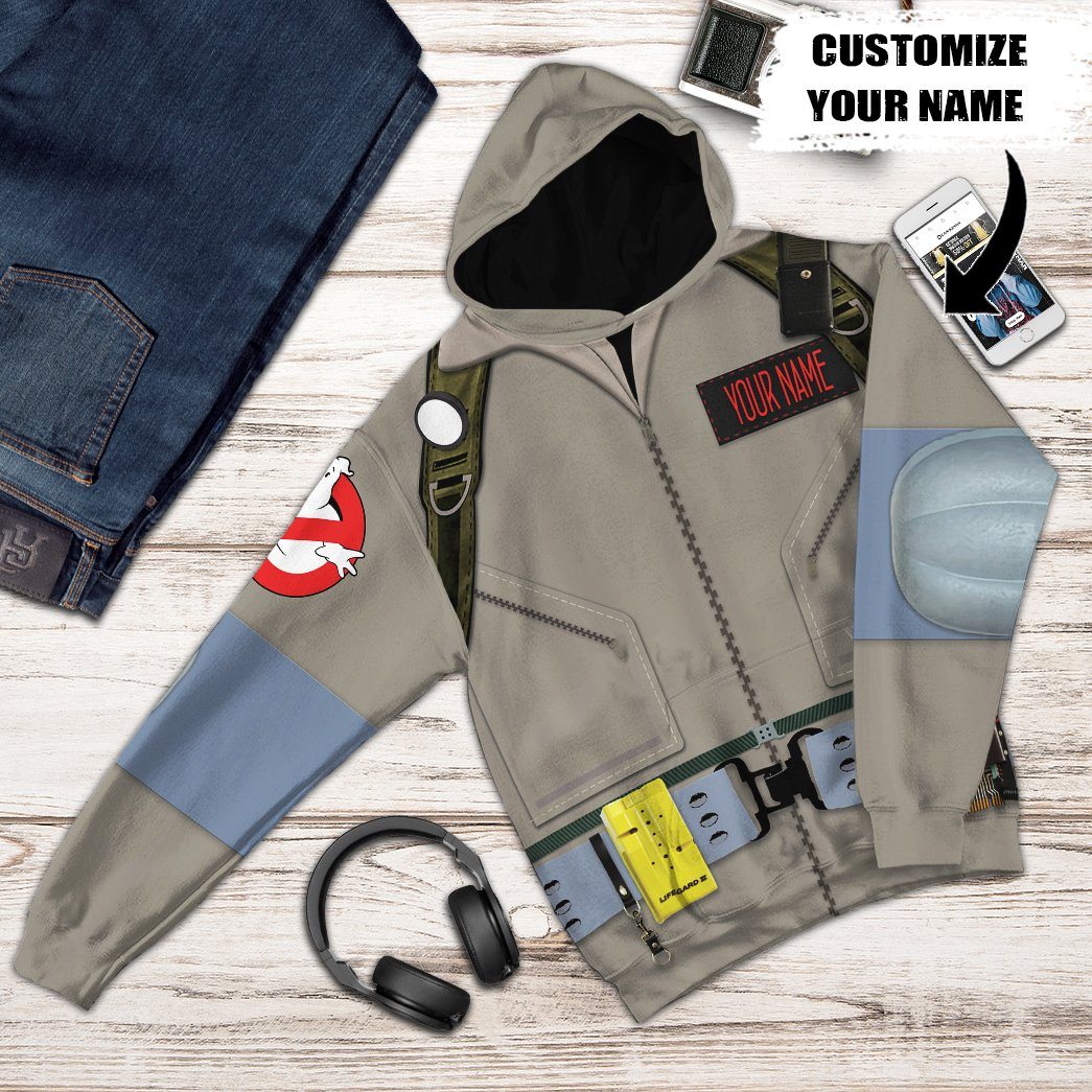 Klothek Ghostbusters 1984 Cosplay Custom Name Tshirt Hoodie Apparel | Price in USA, Best Quality