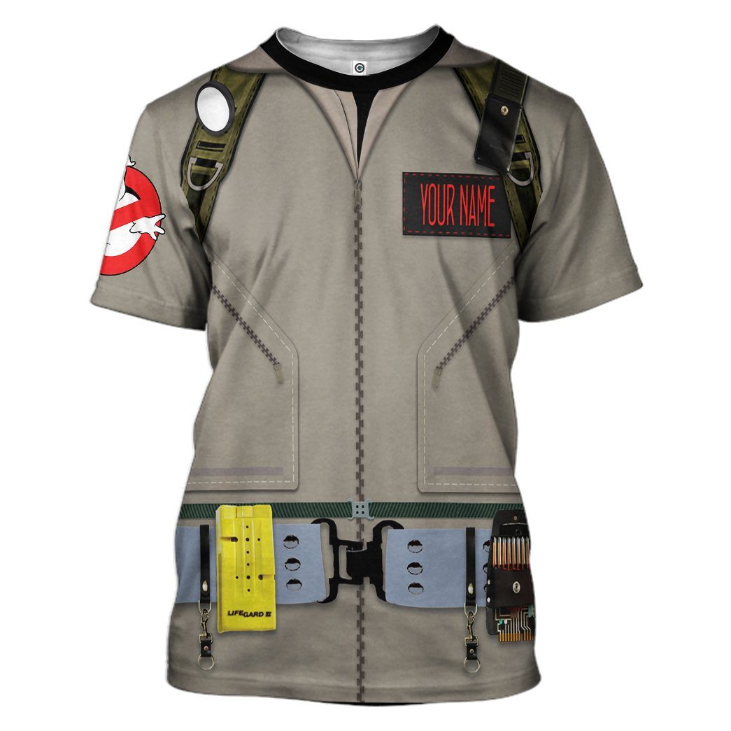 Klothek Ghostbusters 1984 Cosplay Custom Name Tshirt Hoodie Apparel | Price in USA, Best Quality