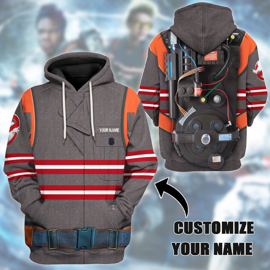 Klothek Ghostbusters Answer the Call 2016 Cosplay Custom Name Tshir | Price in USA, Best Quality