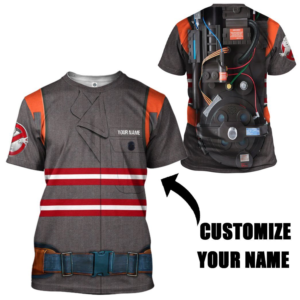 Klothek Ghostbusters Answer the Call 2016 Cosplay Custom Name Tshir | Price in USA, Best Quality