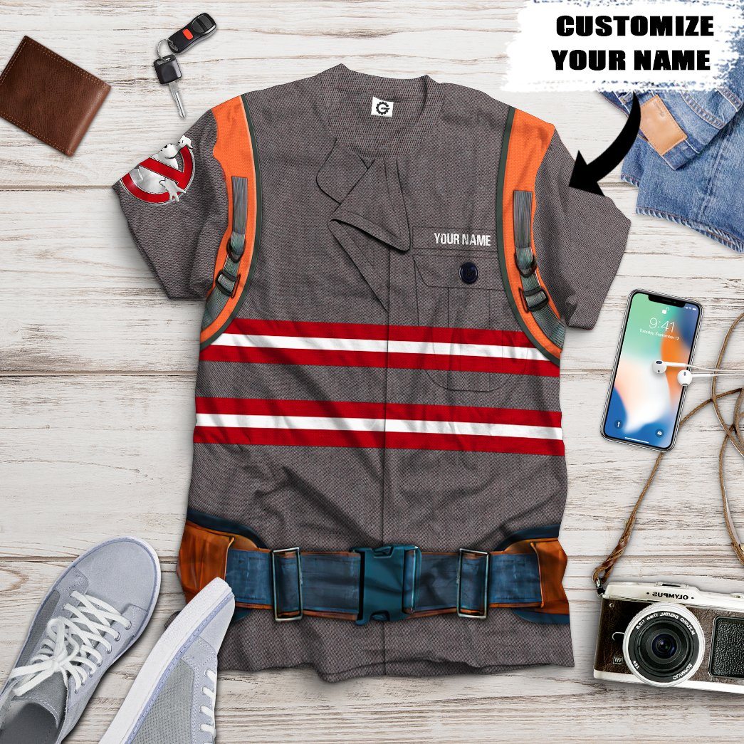 Klothek Ghostbusters Answer the Call 2016 Cosplay Custom Name Tshir | Price in USA, Best Quality