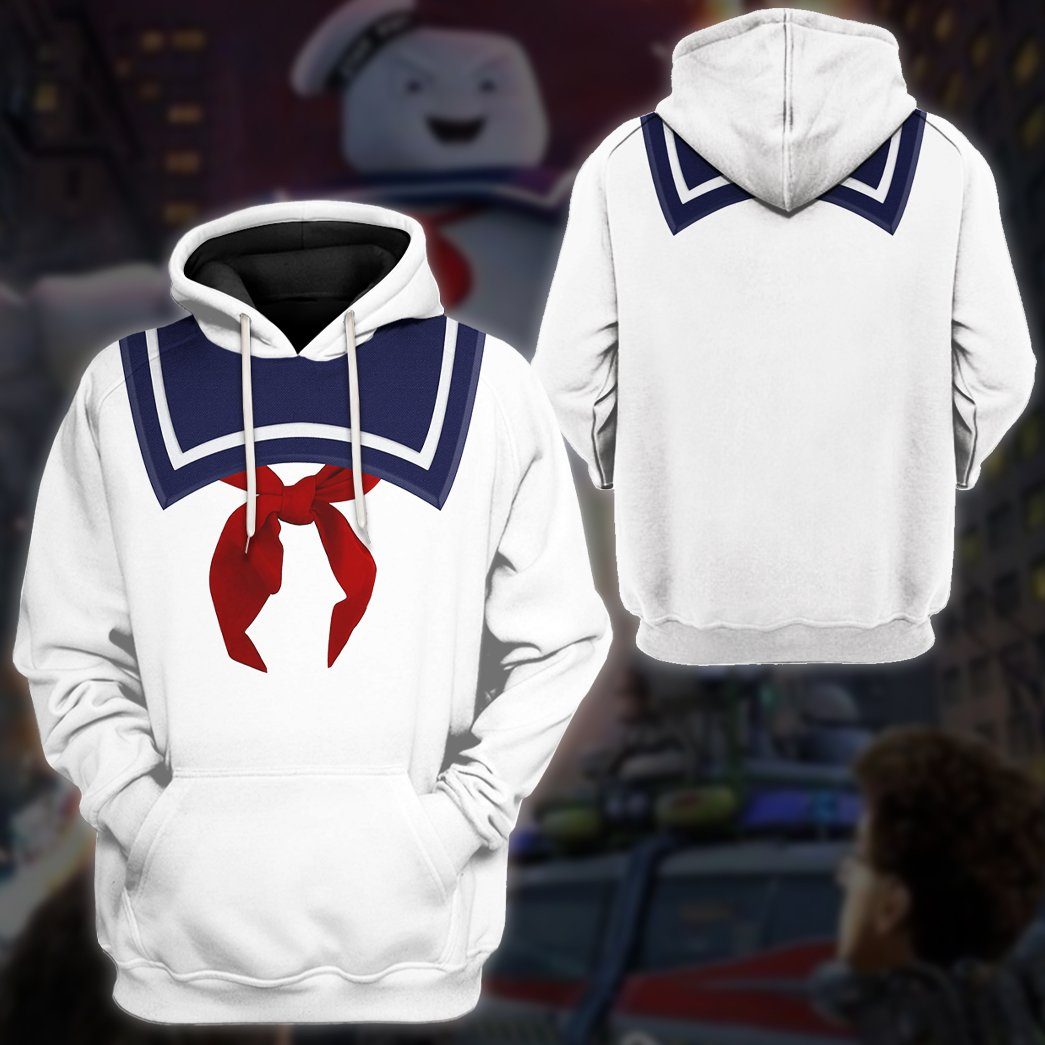 Klothek Ghostbusters Stay Puft Marshmallow Man Cosplay Custom Tshir | Price in USA, Best Quality