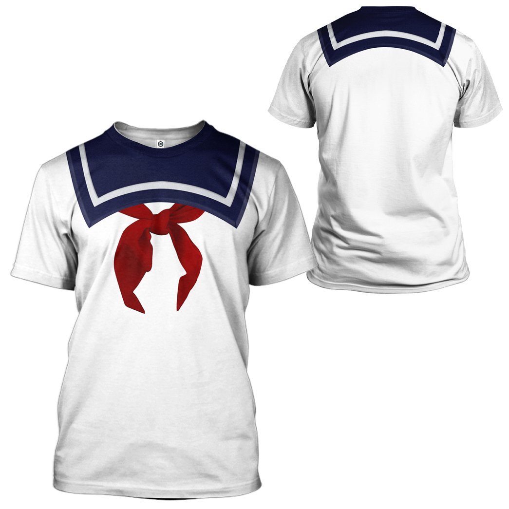 Klothek Ghostbusters Stay Puft Marshmallow Man Cosplay Custom Tshir | Price in USA, Best Quality