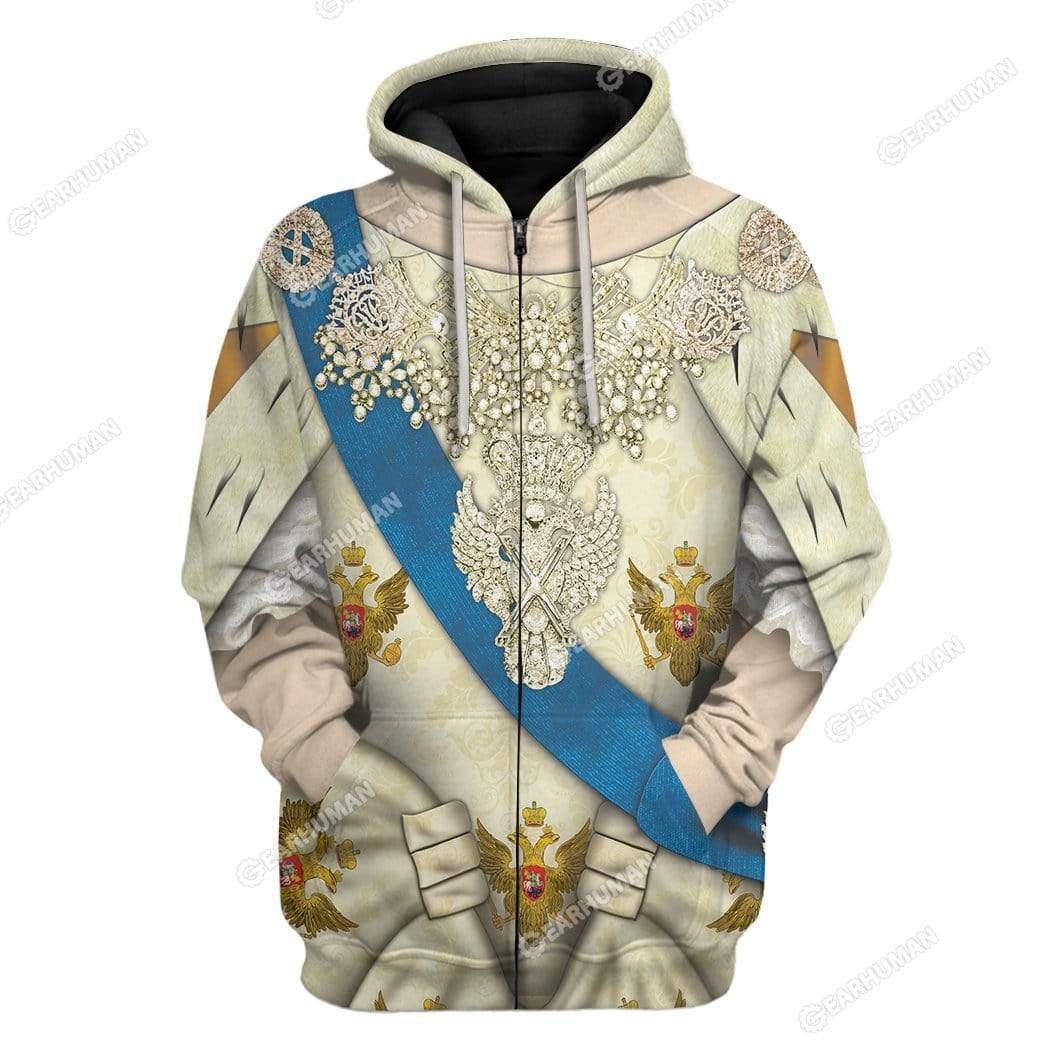 Klothek Hoodie Custom Catherine The Great Apparel | Price in USA, Best Quality