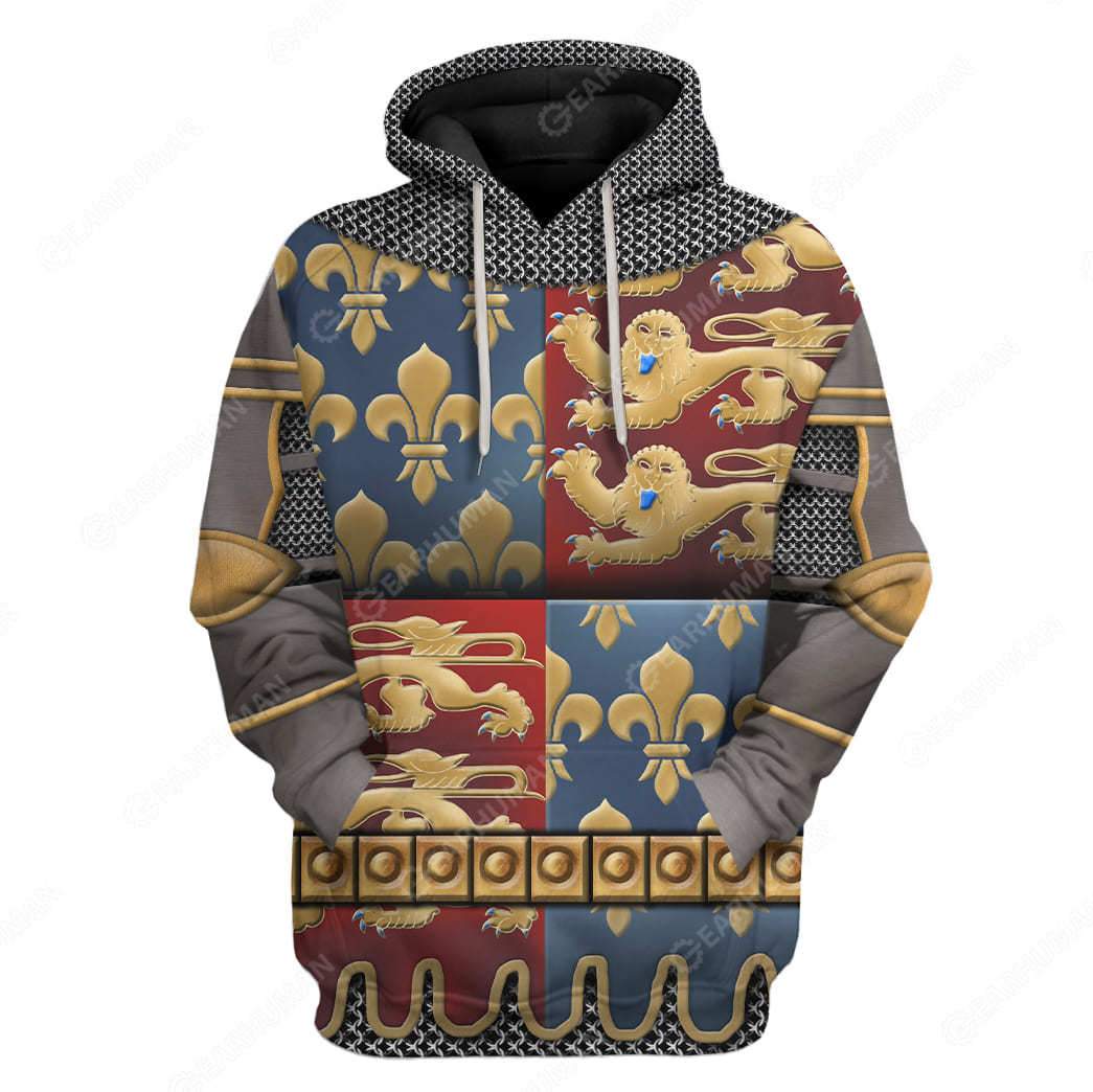 Klothek Hoodie Custom Edward III of England Apparel | Price in USA, Best Quality