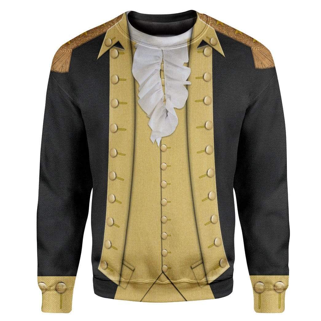 Klothek Hoodie Custom George Washington T-shirt - Hoodies - Sweater | Price in USA, Best Quality