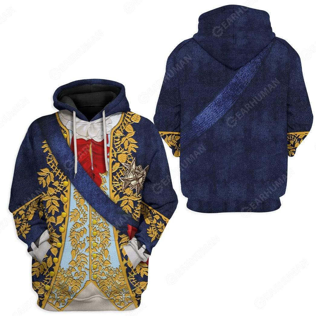 Klothek Hoodie Custom Louis XV Apparel | Price in USA, Best Quality