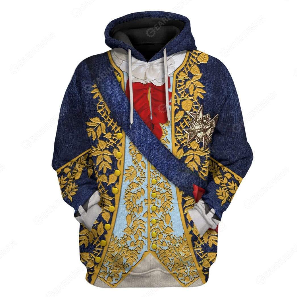 Klothek Hoodie Custom Louis XV Apparel | Price in USA, Best Quality