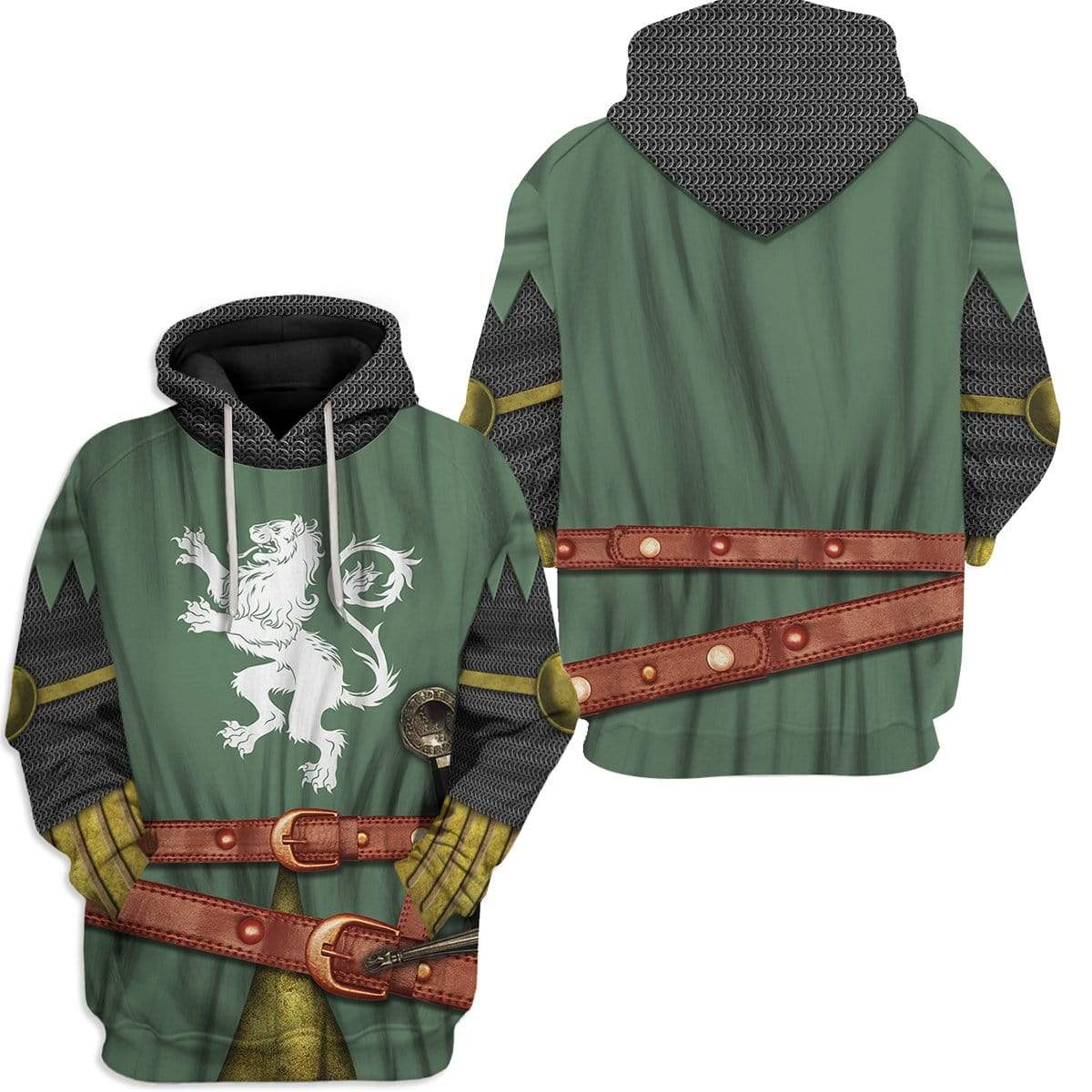 Klothek Hoodie Custom Medieval Knight Apparel | Price in USA, Best Quality