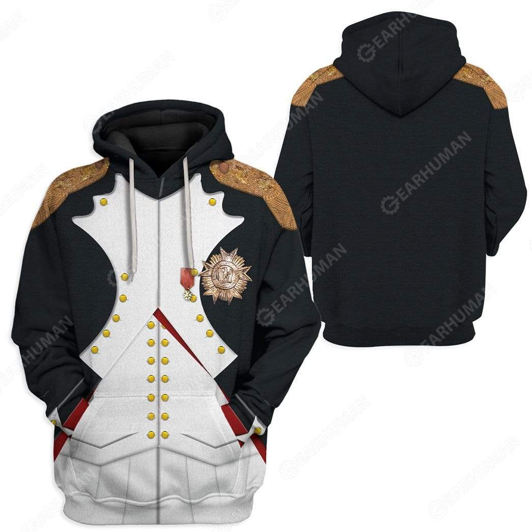 Klothek Hoodie Custom Napoleon Bonaparte Apparel | Price in USA, Best Quality