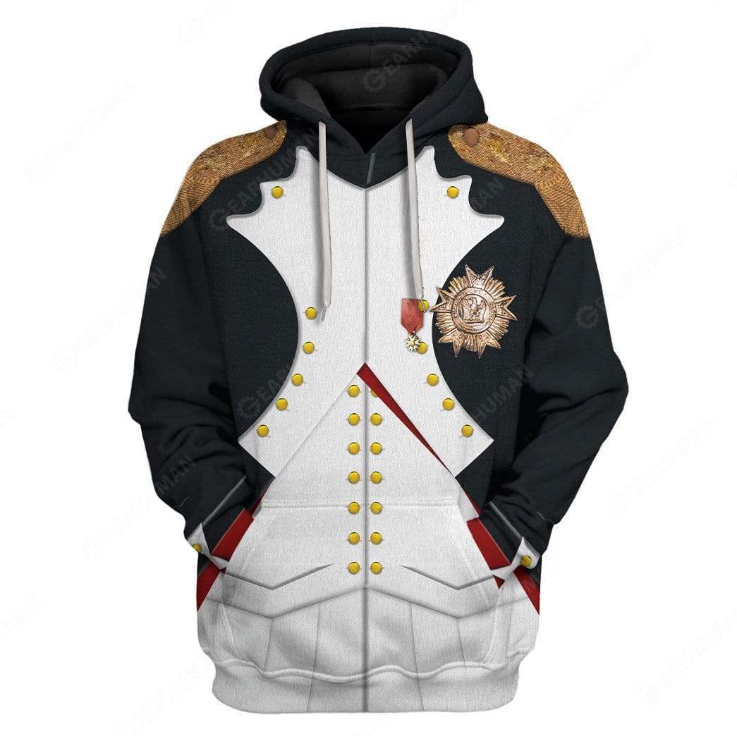 Klothek Hoodie Custom Napoleon Bonaparte Apparel | Price in USA, Best Quality