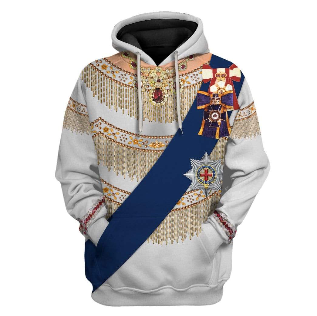 Klothek Hoodie Custom Queen Elizabeth II Apparel | Price in USA, Best Quality