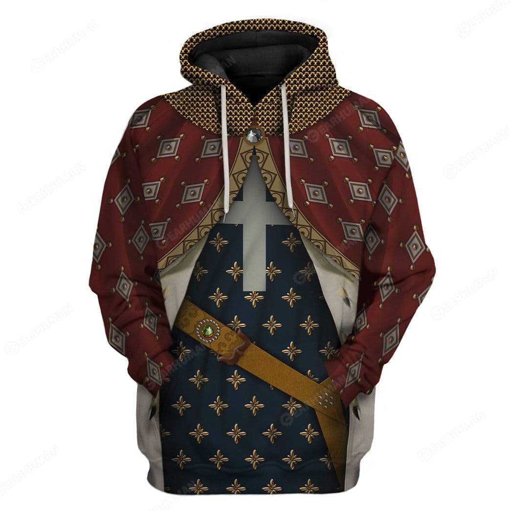 Klothek Hoodie Custom Richard I Of England Apparel | Price in USA, Best Quality