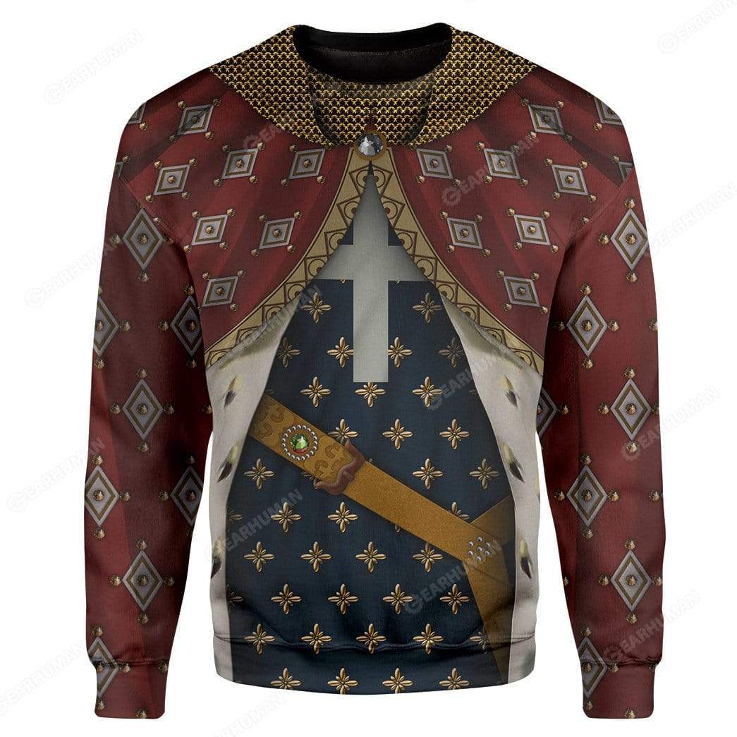 Klothek Hoodie Custom Richard I Of England Apparel | Price in USA, Best Quality