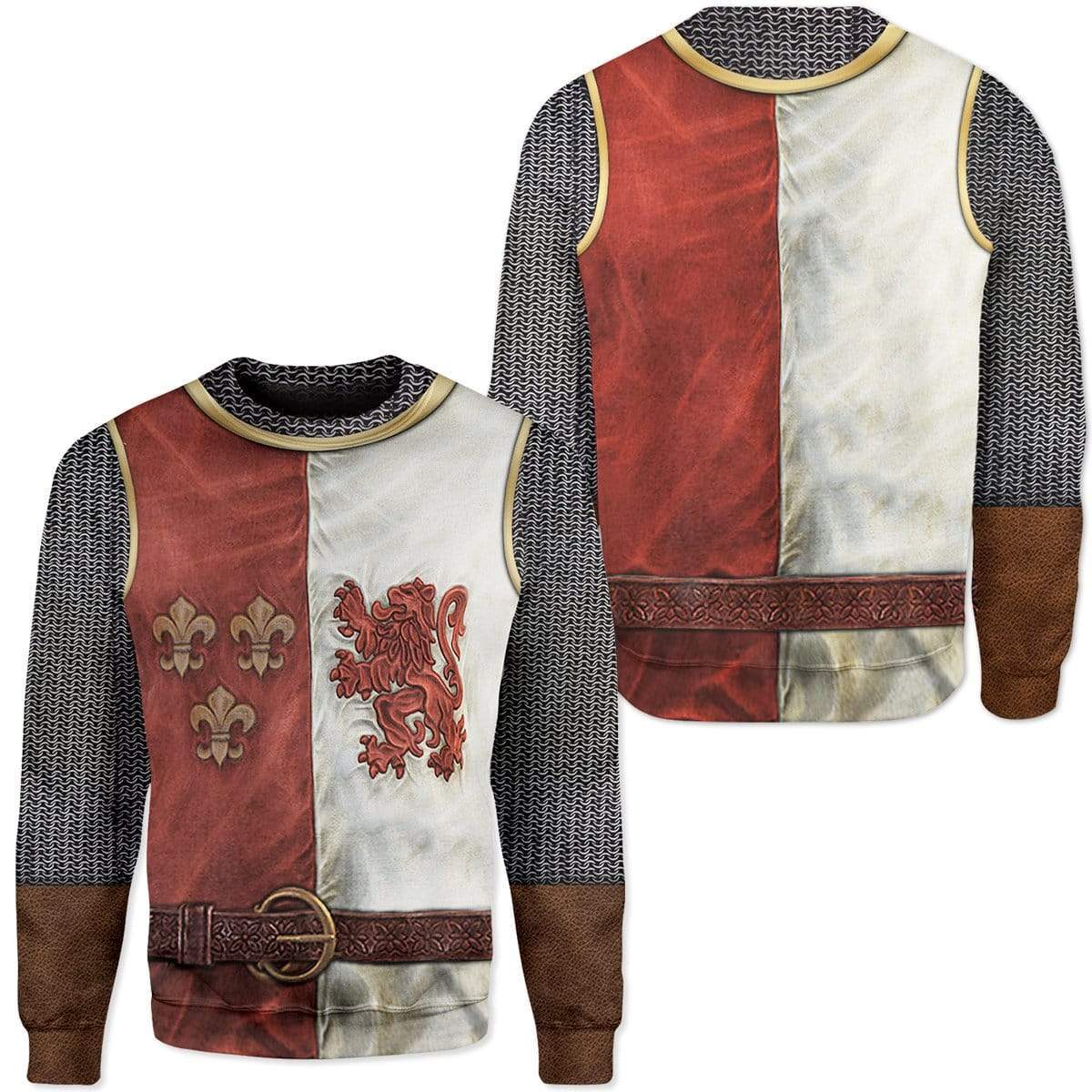 Klothek Hoodie hoodie Heraldic Knight Suit Costume Apparel | Price in USA, Best Quality