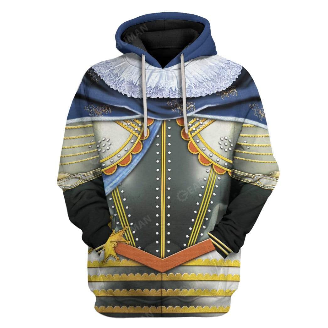 Klothek Hoodie Louis XIII Of France Custom T-shirt - Hoodies Appare | Price in USA, Best Quality