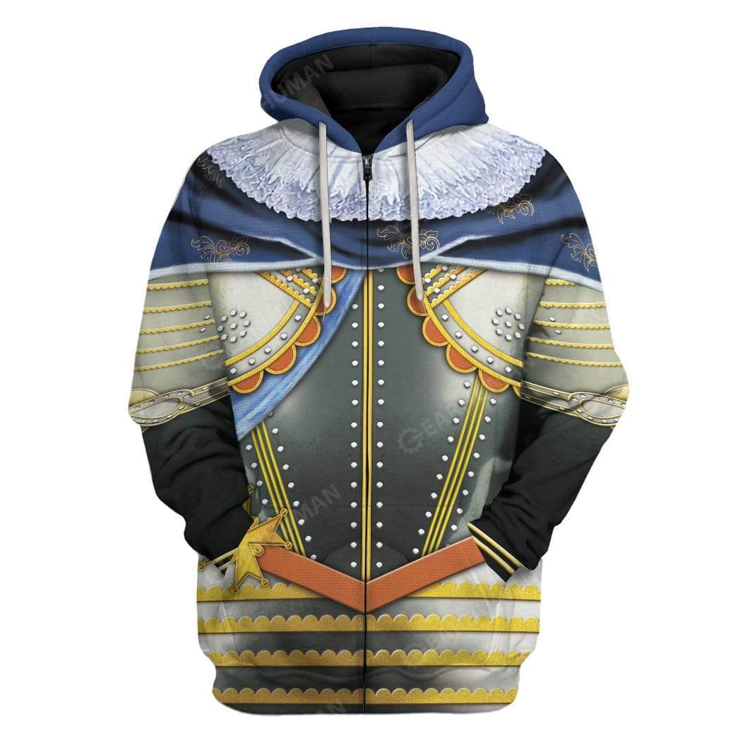 Klothek Hoodie Louis XIII Of France Custom T-shirt - Hoodies Appare | Price in USA, Best Quality