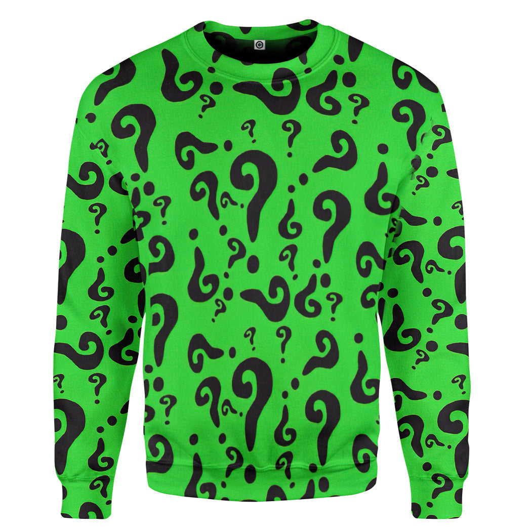 Klothek 3D DC The Riddler Custom TShirt Hoodie Apparel | Price in USA, Best Quality