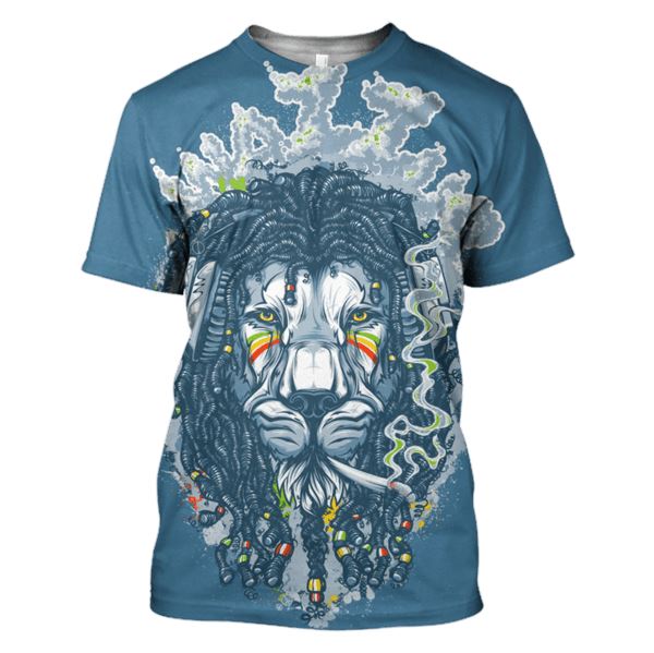 Klothek The Rasta Lion Hoodies - T-Shirts Apparel | Price in USA, Best Quality