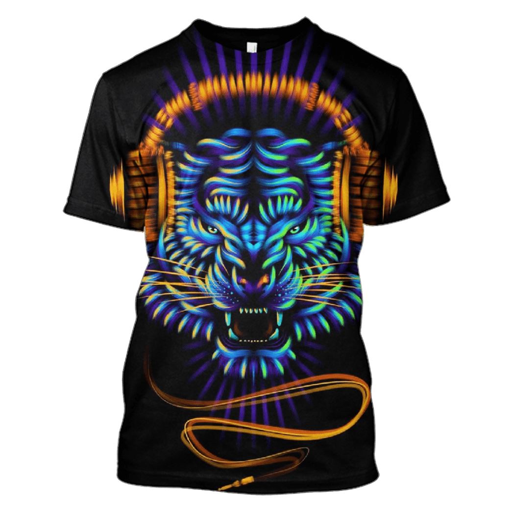 Klothek Tiger Earphone Hoodies - T-Shirts Apparel | Price in USA, Best Quality