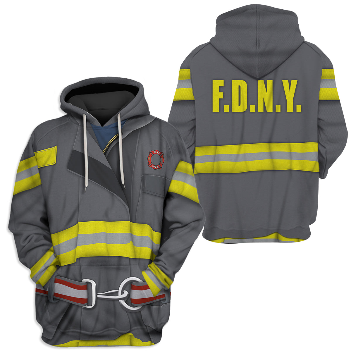 Klothek Custom T-shirt - Hoodies FDNY Uniform Apparel | Price in USA, Best Quality