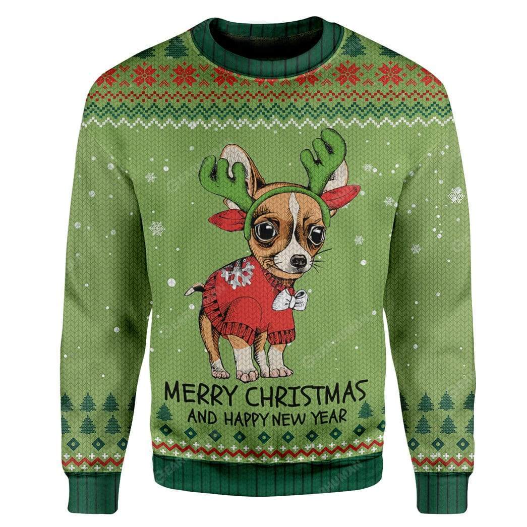 Klothek Ugly Chihuahua Christmas Hoodie T-Shirts Apparel | Price in USA, Best Quality