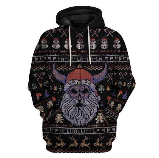 Klothek Ugly Viking Christmas Hoodie T-Shirts Apparel | Price in USA, Best Quality