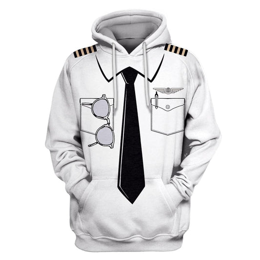 Klothek Uniform Of Pilot Custom T-shirt - Hoodies Apparel | Price in USA, Best Quality